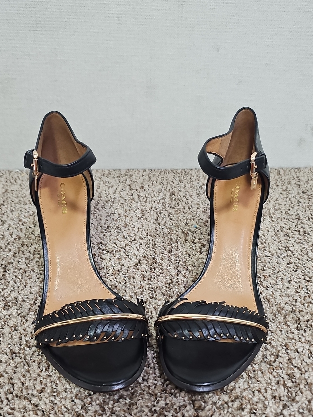 COACH ISABELLA LEATHER SANDALS BFPM-06-186